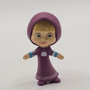 Macha And Teddy Bear Figurine Macha 6 CM Comansi Y99801